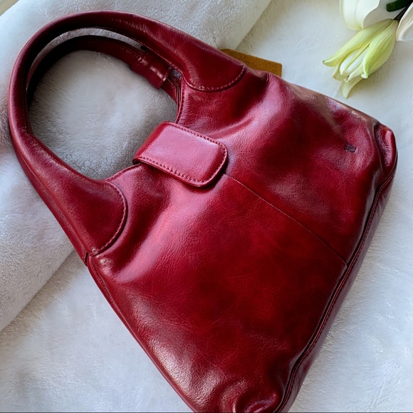 Wanlima Italian Style Handbag /Maroon - Picture 2 of 7